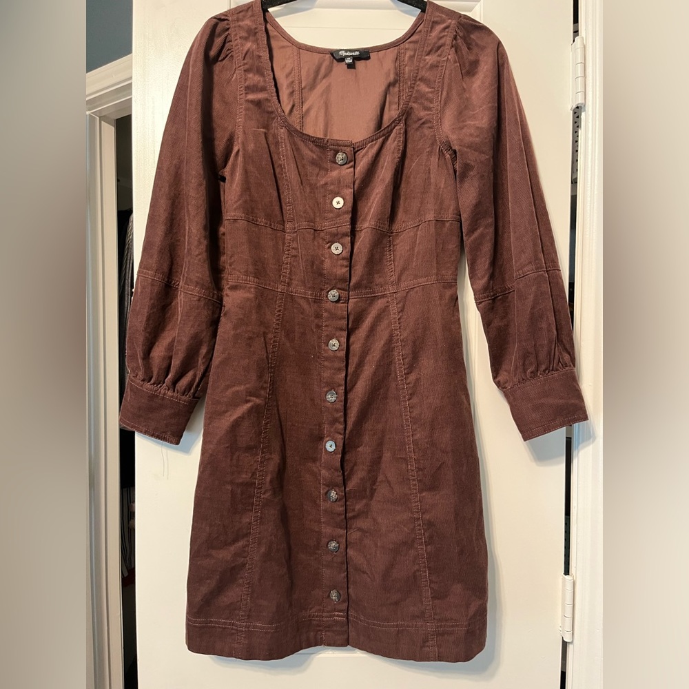 Madewell Corduroy Dress, size XS